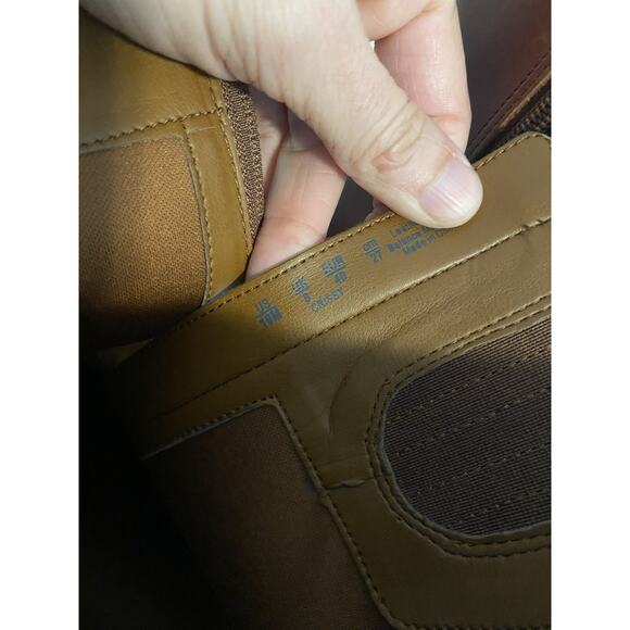 Franco Sarto Tall Boots Tan Leather Boots Women’s 10M - Picture 6 of 8